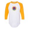 Three-Quarter Raglan Sleeve Baseball Jersey Thumbnail