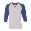 Triblend Three-Quarter Raglan Baseball T-Shirt Thumbnail