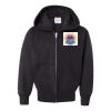 EcoSmart® Youth Full-Zip Hooded Sweatshirt Thumbnail