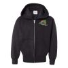 EcoSmart® Youth Full-Zip Hooded Sweatshirt Thumbnail