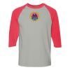 Heavy Cotton™ Raglan Three-Quarter Sleeve T-Shirt Thumbnail