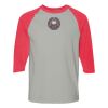 Heavy Cotton™ Raglan Three-Quarter Sleeve T-Shirt Thumbnail