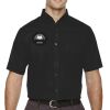Men's Tall Optimum Short Sleeve Twill Dress Shirt Thumbnail