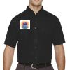 Men's Tall Optimum Short Sleeve Twill Dress Shirt Thumbnail
