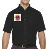 Men's Tall Optimum Short Sleeve Twill Dress Shirt Thumbnail