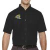 Men's Tall Optimum Short Sleeve Twill Dress Shirt Thumbnail