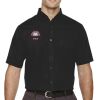 Men's Tall Optimum Short Sleeve Twill Dress Shirt Thumbnail