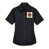 Women's Easy Blend™ Short Sleeve Twill Dress Shirt with Stain-Release Thumbnail