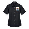 Women's Easy Blend™ Short Sleeve Twill Dress Shirt with Stain-Release Thumbnail