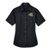 Women's Easy Blend™ Short Sleeve Twill Dress Shirt with Stain-Release Thumbnail