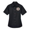Women's Easy Blend™ Short Sleeve Twill Dress Shirt with Stain-Release Thumbnail
