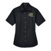 Women's Easy Blend™ Short Sleeve Twill Dress Shirt with Stain-Release Thumbnail